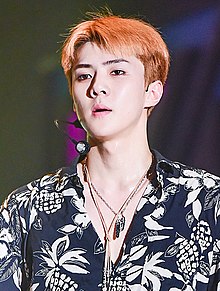 Oh Se-hun at Show! Music Core on July 24, 2017 (7).jpg