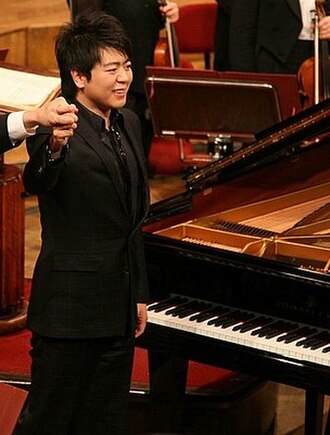 Lang Lang at the opening of the 2010 Chopin Year in Warsaw