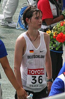 <span class="mw-page-title-main">Melanie Kraus</span> German long-distance runner