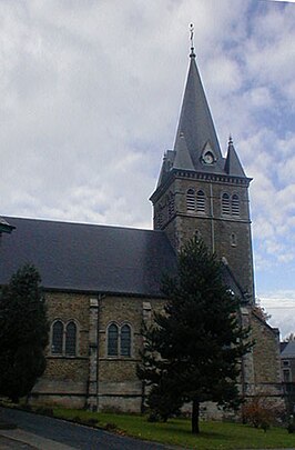 De kerk van Ochamps