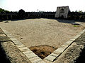 Overview of the courtyard