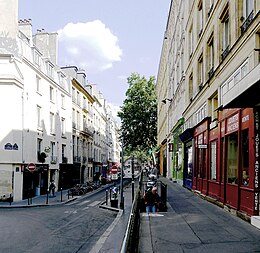 A Rue Saint-Victor cikk illusztráló képe