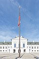* Nomination Flag in front of the Grassalkovich Palace, Bratislava, Slovakia --Poco a poco 08:02, 1 November 2020 (UTC) * Promotion  Support Good quality. --Tournasol7 08:17, 1 November 2020 (UTC)