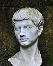 Patung dada yang diduga sebagai potret Vergilius