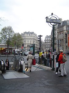 Métro parisien3 - villier - entrée2.jpg