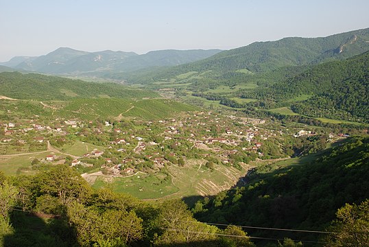 Paysage du Haut-Karabagh.