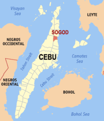 Sogod - Carte