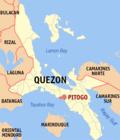 Hình thu nhỏ cho Pitogo, Quezon