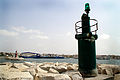 Fyr i havnen i Sayada, Tunisia juni 2013.jpg