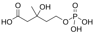 Phosphomevalonic acid chemical compound