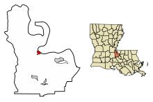 File:Pointe_Coupee_Parish_Louisiana_Incorporated_and_Unincorporated_areas_Morganza_Highlighted.svg