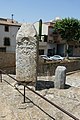 * Nomination Pont Vell (the old bridge) in La Bisbal d'Empordà - Marker stone at the middle of the bridge --Kritzolina 06:17, 20 July 2022 (UTC) * Promotion Good quality --Llez 07:07, 20 July 2022 (UTC)