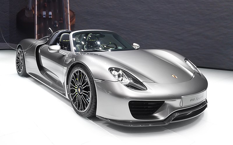 File:Porsche 918 Spyder IAA 2013 (Zuschnitt).jpg