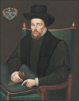 The Speaker, Sir Thomas Richardson Portrait supposedly of Sir Thomas Richardson (d.1635), Lord Chief Justice, but wrong heraldry 2.jpg