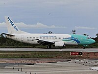 Единственный самолёт авиакомпании Боинг 737-300