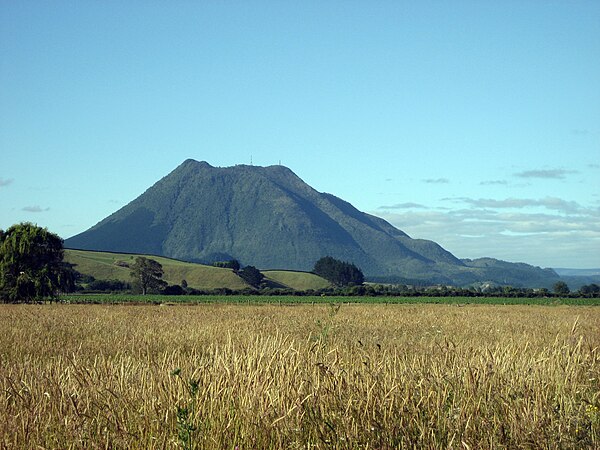 Pūtauaki, ancestral mountain of Ngāti Awa.