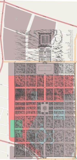 300px qajar qasr map