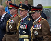 Carter (right) with other service chiefs at the RAF 100 celebrations in 2018 RAF 100 chiefs.jpeg