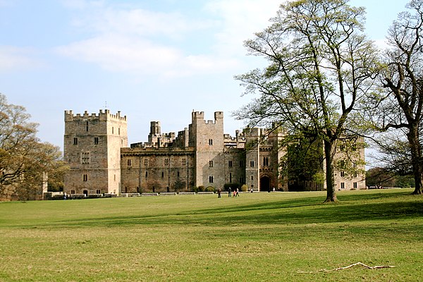 A view of Raby Castle, County Durham (Spring 2009)