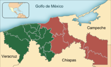 Regions of Tabasco