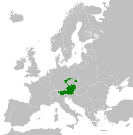Austria tedesca - Localizzazione