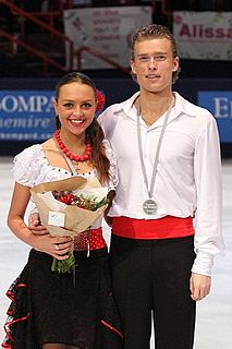 Ekaterina Riazanova Russian ice dancer