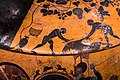 Ribbon Painter - hydria Ricci - C 11 - sacrifice for Dionysos - Achilles and Memnon - Herakles ascending to Olympus - Roma MNEVG - 17