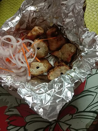 <span class="mw-page-title-main">Reshmi kabab</span> Chicken kebab of India and Pakistan