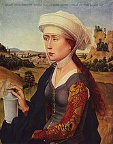 Marie Madeleine (v. 1452), par Rogier van der Weyden.