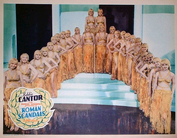 Lobby card for Roman Scandals (1933)