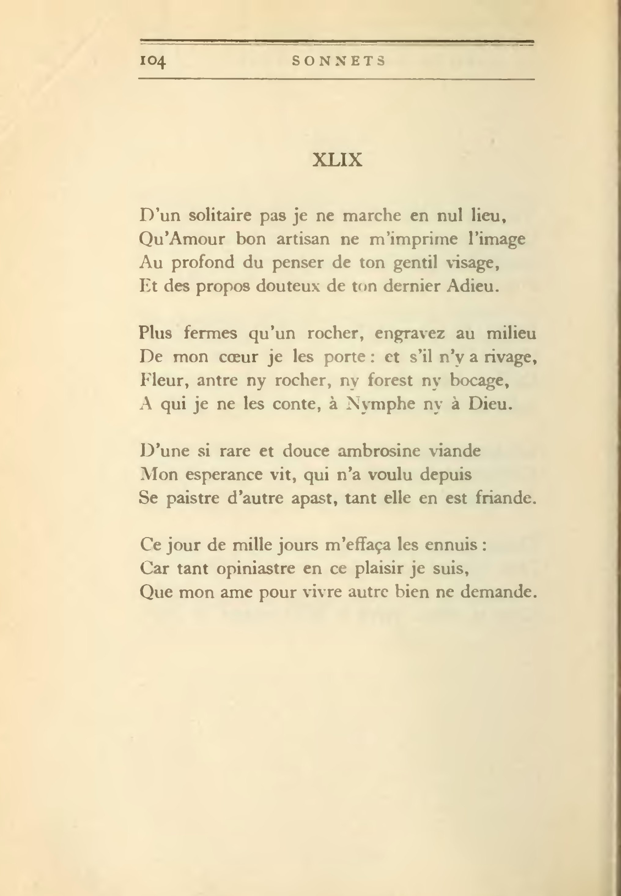 Page Ronsard Sonnets Pour Helene 1921 Djvu 110 Wikisource