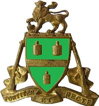 SANDF Johannesburg Regiment-emblemo