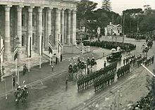 The completed New Parliament House being opened in 1939 SA Parliament Opening.jpg