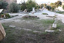 View of the Southeast Temple of the Athenian Agora, from the south SETempleSouth.jpg