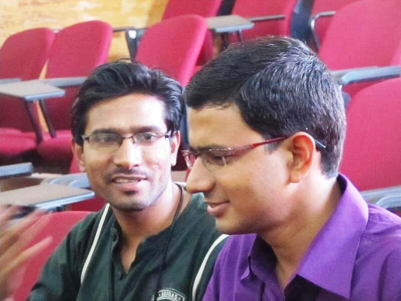 File:Sagar Markal during WikiConference India 2011.jpg