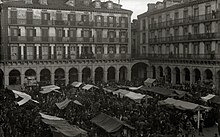 Feria de Santo Tomás en 1916