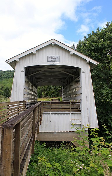 File:Sandy Creek Covered Bridge - Oregon - panoramio.jpg