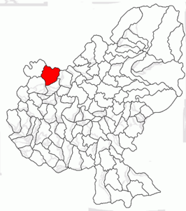 Kaart van Sânpetru de Câmpie