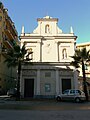 Facciata dell'oratorio della Madonna del Suffragio, Santa Margherita Ligure, Liguria, Italia