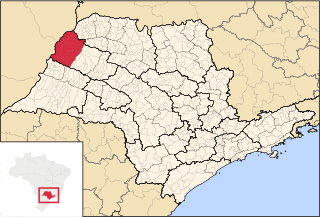 Microregion of Andradina Microregion in Southeast, Brazil