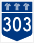 Highway 303 shield