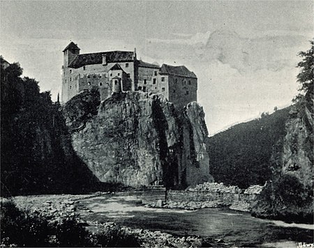 Schloss Runkelstein um 1898