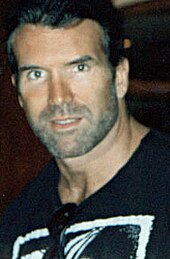 Scott Hall, whose on-screen antics led the WWF to claim that WCW had infringed on their intellectual property Scotthall2010.jpg
