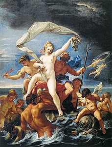 Neptune et Amphitrite, 1691-1694 Sebastiano Ricci Musée Thyssen-Bornemisza, Madrid[1]