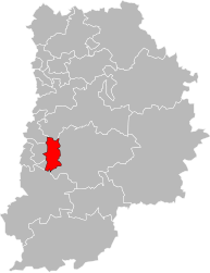 Canton de Melun - Carte