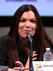 Sera Gamble at the 2011 Comic Con in San Diego