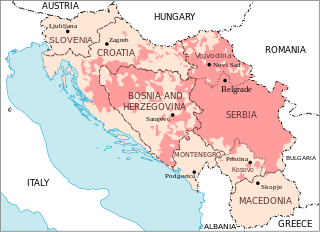 <span class="mw-page-title-main">Serb Autonomous Regions</span> Ethnic Serbian autonomous areas in Croatia and Bosnia during the Breakup of Yugoslavia