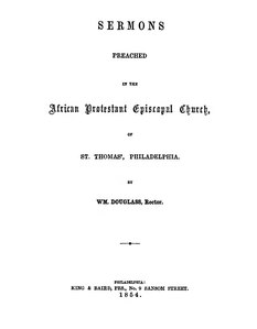 Sermons preached in the African Protestant Episcopal Church of St. Thomas', Philadelphia.djvu