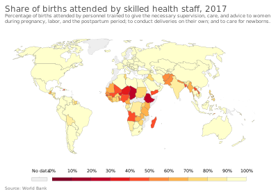 Share of births attended by skilled health staff, OWID.svg