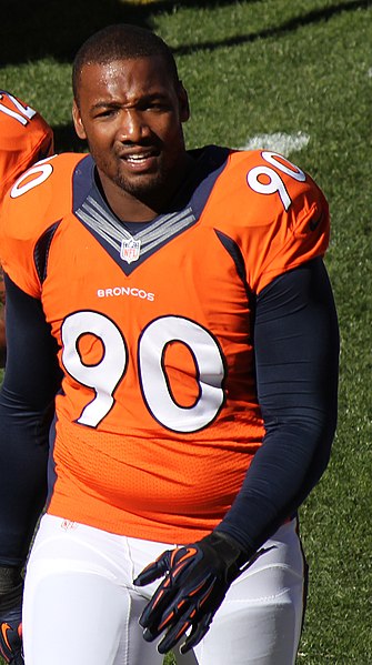 Phillips with the Broncos in 2013